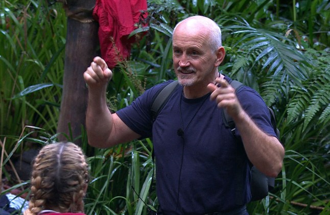 Barry McGuigan in the jungle