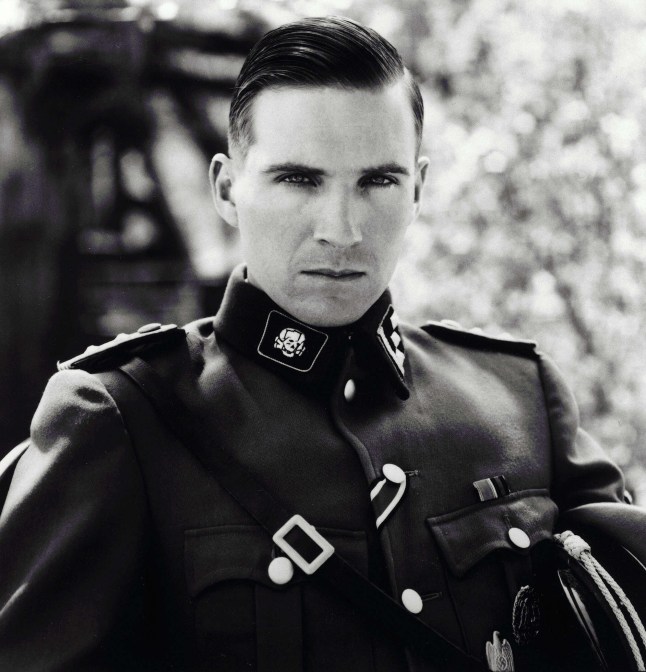 Editorial use only. No book cover usage. Mandatory Credit: Photo by David James/Universal/Kobal/REX/Shutterstock (5885028q) Ralph Fiennes Schindler's List - 1993 Director: Steven Spielberg Universal USA Film Portrait Drama La Liste de Schindler