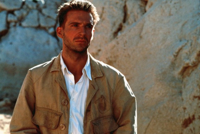 Editorial use only. No book cover usage. Mandatory Credit: Photo by Tiger Moth/Miramax/Kobal/REX/Shutterstock (5885464an) Ralph Fiennes The English Patient - 1996 Director: Anthony Minghella Tiger Moth/Miramax Scene Still Drama Le Patient anglais