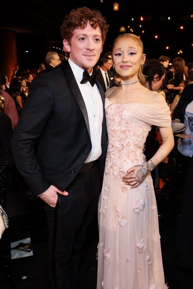 Mandatory Credit: Photo by John Salangsang/Shutterstock for Audi (15164132ab) Ethan Slater and Ariana Grande Audi at The 31st Annual Screen Actors Guild Awards, Show, Shrine Auditorium, Los Angeles, California, USA - 23 Feb 2025
