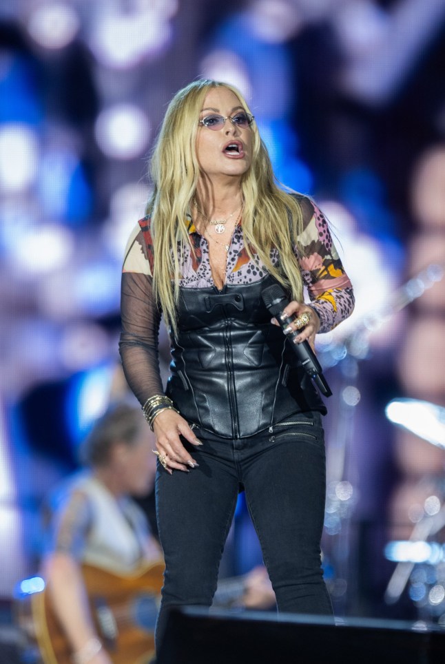Mandatory Credit: Photo by BabiradPicture/REX/Shutterstock (14563542v) Anastacia Peter Maffay & Band in concert, We Love Rock 'n' Roll Farewell Tour, Konigsplatz Munich, Germany - 28 Jun 2024