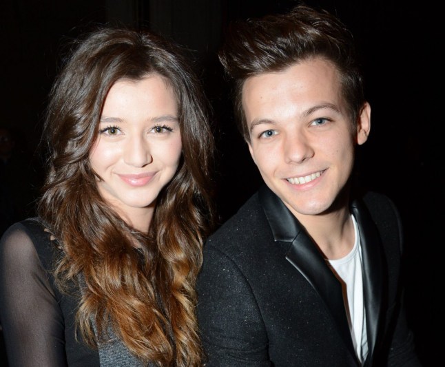 Mandatory Credit: Photo by Richard Young/REX (2147571ah) Louis Tomlinson and girlfriend Eleanor Calder Topshop Unique show, Autumn Winter 2013, London Fashion Week, London, Britain - 17 Feb 2013