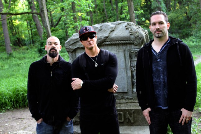 Aaron Goodwin, Zak Bagans and Nick Groff.