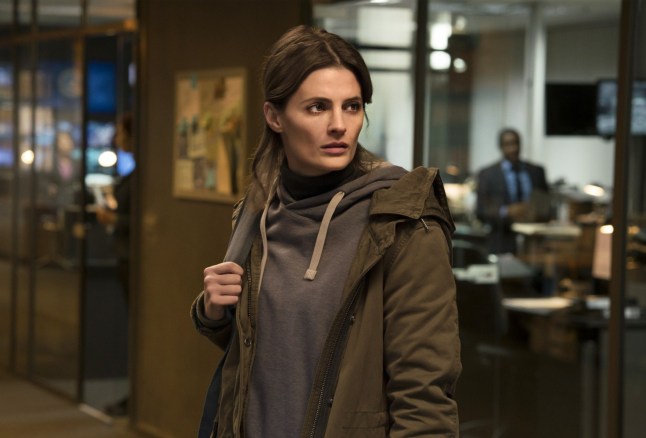 Editorial use only. No book cover usage. Mandatory Credit: Photo by E Nenkova/Sony/Amazon/Kobal/REX/Shutterstock (9351700j) Stana Katic "Absentia" (Season 1) TV Series - 2017