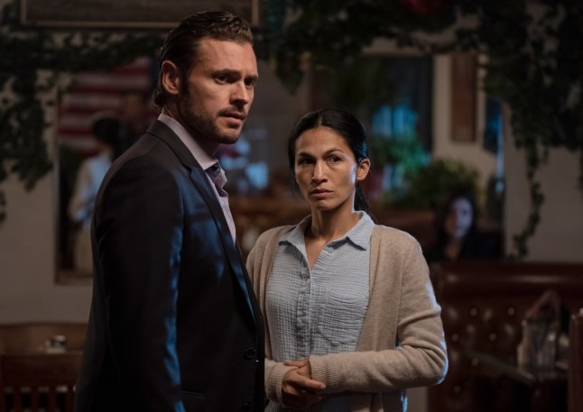THE CLEANING LADY: L-R: ??lodie Yung and Adan Canto in the Crown season finale episode of THE CLEANING LADY airing Monday, March 14 (9:01-10:00 PM ET/PT) on FOX. (Photo by FOX via Getty Images)