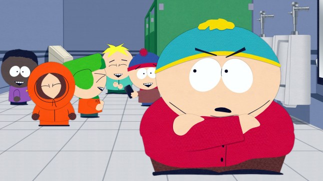 No Merchandising. Editorial Use Only. No Book Cover Usage. Mandatory Credit: Photo by Comedy Central/Everett/REX/Shutterstock (14219489a) SOUTH PARK, from left: Token Black, Kenny McCormick, Kyle Broflovski, Butters Stotch, Stan Marsh, Eric Cartman, 'Put It Down', (Season 21, ep. 2102, aired Sept. 20, 2017). ?Comedy Central / Courtesy: Everett Collection South Park - 20 Sep 2017