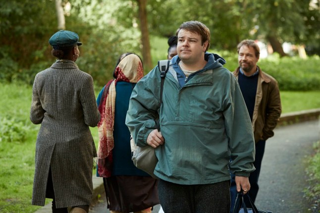 Editorial use only Mandatory Credit: Photo by ITV/REX/Shutterstock (13480742ab) Stephen Graham as Matt Collins and Andrew Ellis as Robbie. 'The Walk-In' TV Show, Series 1, Episode 4, UK - 24 Oct 2022 The Walk-In, is a British ITV drama series in which Stephen Graham takes the leading role, of activist Matthew Collins, a reformed Neo-Nazi, now working as a bona fide journalist for the anti-racist organisation, Hope not Hate. Written by Oscar nominated and BAFTA multi award-winning screenwriter, Jeff Pope, the drama is an explosive state-of-the-world series that explores some of the most critical and relevant issues of modern times including racism, freedom of speech and terrorism.