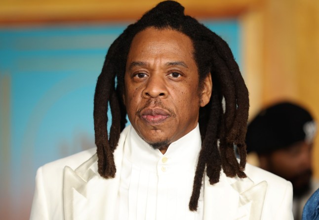 LOS ANGELES, CALIFORNIA - JANUARY 05: Jay-Z attends the Los Angeles Premiere of Sony Pictures' "The Book Of Clarence" at Academy Museum of Motion Pictures on January 05, 2024 in Los Angeles, California. (Photo by Phillip Faraone/Getty Images)
