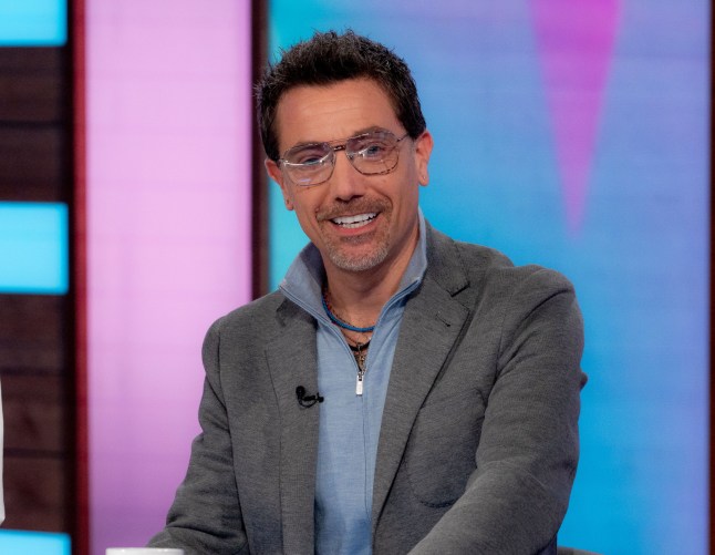 Mandatory Credit: Photo by Ken McKay/ITV/REX/Shutterstock (14395450j) Gino D'Acampo 'Loose Women' TV show, London, UK - 20 Mar 2024