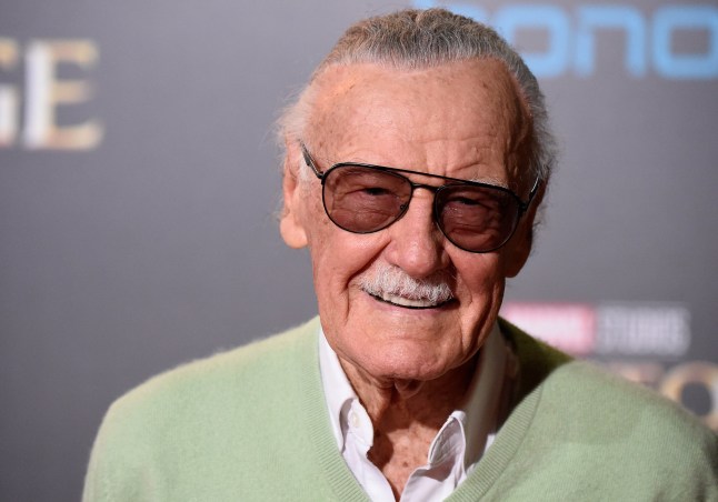 Stan Lee attends the Premiere of Disney and Marvel Studios' "Doctor Strange" on October 20, 2016