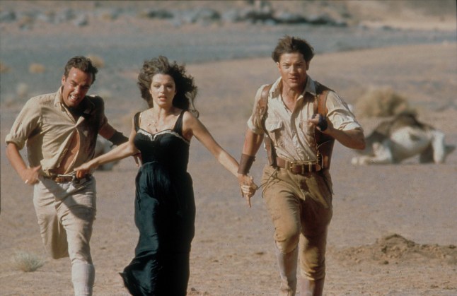 Editorial use only. No book cover usage. Mandatory Credit: Photo by Moviestore/REX/Shutterstock (1624032a) The Mummy, John Hannah, Rachel Weisz, Brendan Fraser Film and Television