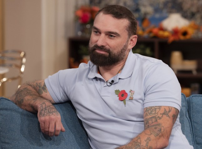 Editorial use only Mandatory Credit: Photo by Ken McKay/ITV/Shutterstock (14815996c) Ant Middleton 'This Morning' TV show, London, UK - 24 Oct 2024