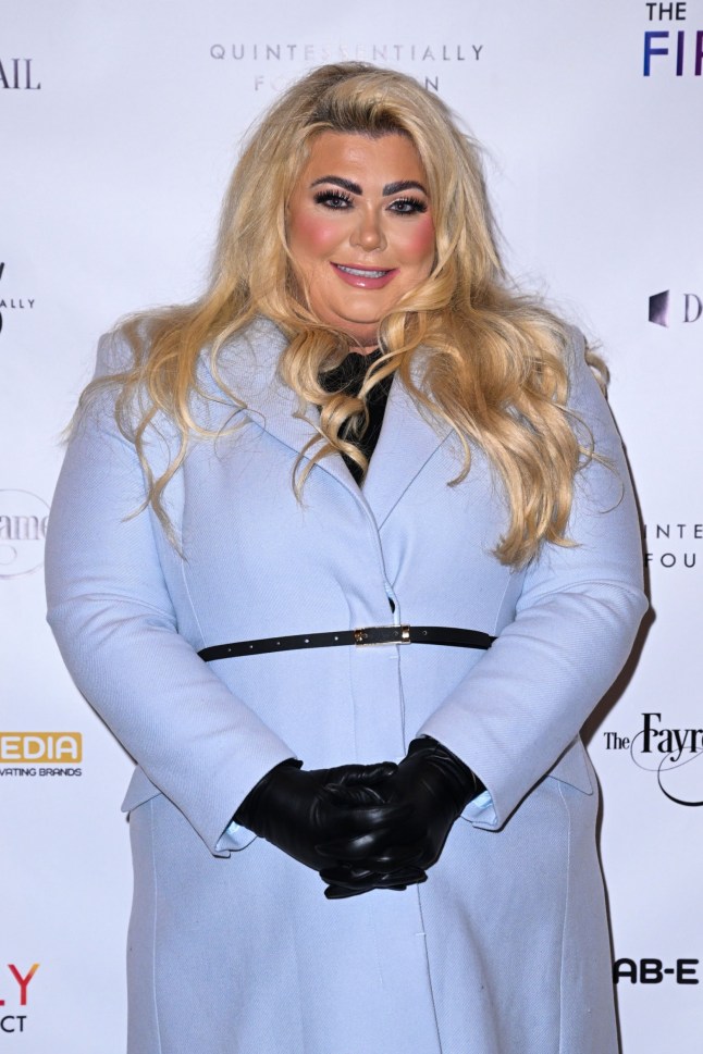 Mandatory Credit: Photo by James Veysey/Shutterstock (14941006ce) Gemma Collins Fayre of St James Christmas Carol Concert, London, UK - 26 Nov 2024