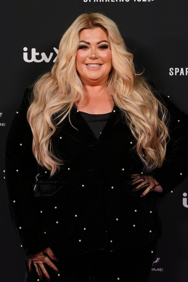 Mandatory Credit: Photo by David Fisher/REX/Shutterstock (14989874bq) Gemma Collins Katy Perry: Night of a Lifetime, London, UK - 11 Dec 2024