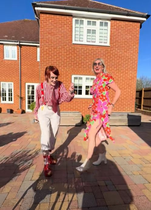 British comedy legend's daughter is becoming a quirky star in her own right