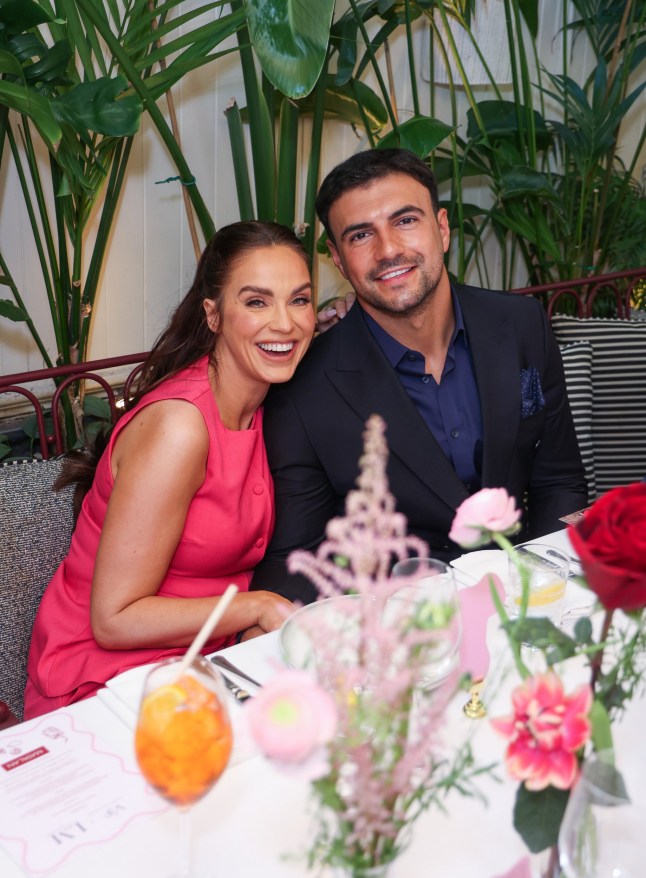 Mandatory Credit: Photo by Brett Cove/Shutterstock (15236767ae) Vicky Pattison and Ercan Ramadan seen attending the Vicky Pattison x Little Mistress for Matalan launch at Louie in London Vicky Pattison x Little Mistress for Matalan Launch, London, UK - 03 Apr 2025